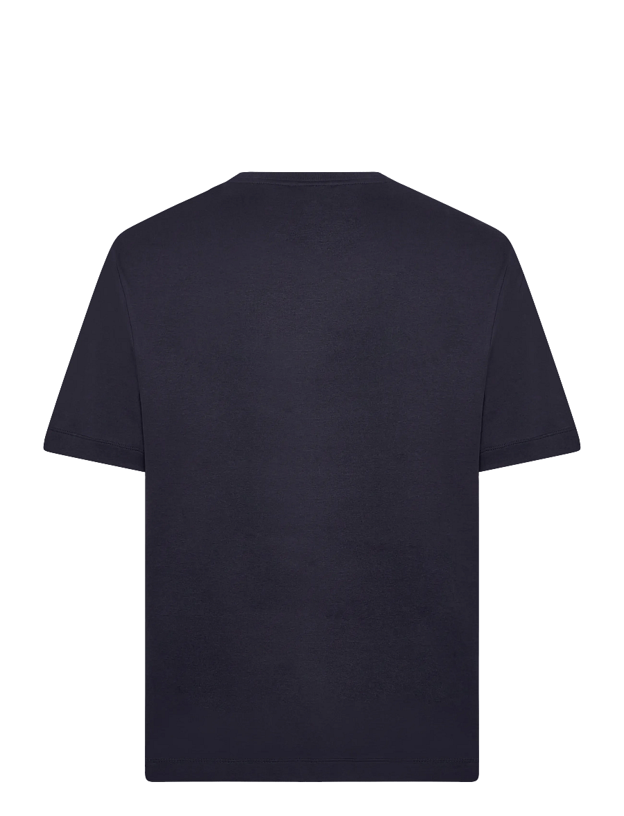 Mos Mosh Gallery - MMGDarren SS Tee - kurzärmelige t-shirts - navy - 1