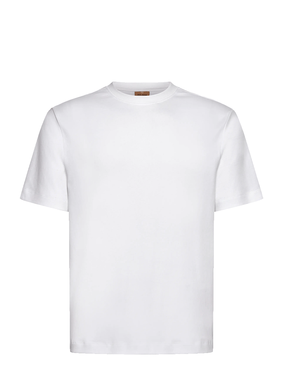 Mos Mosh Gallery - MMGDarren SS Tee - kortærmede t-shirts - white - 0