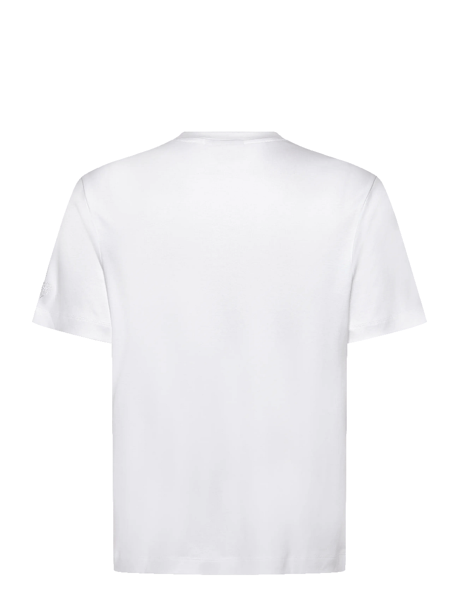 Mos Mosh Gallery - MMGDarren SS Tee - kortærmede t-shirts - white - 1