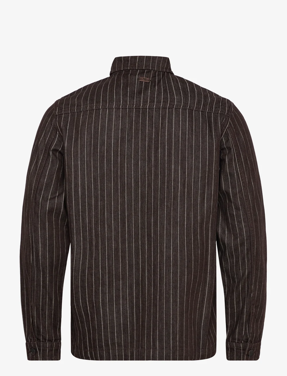 Mos Mosh Gallery - MMGMatteo Brown Stripe Overshirt - shoppa efter tillfälle - chocolate brown - 1