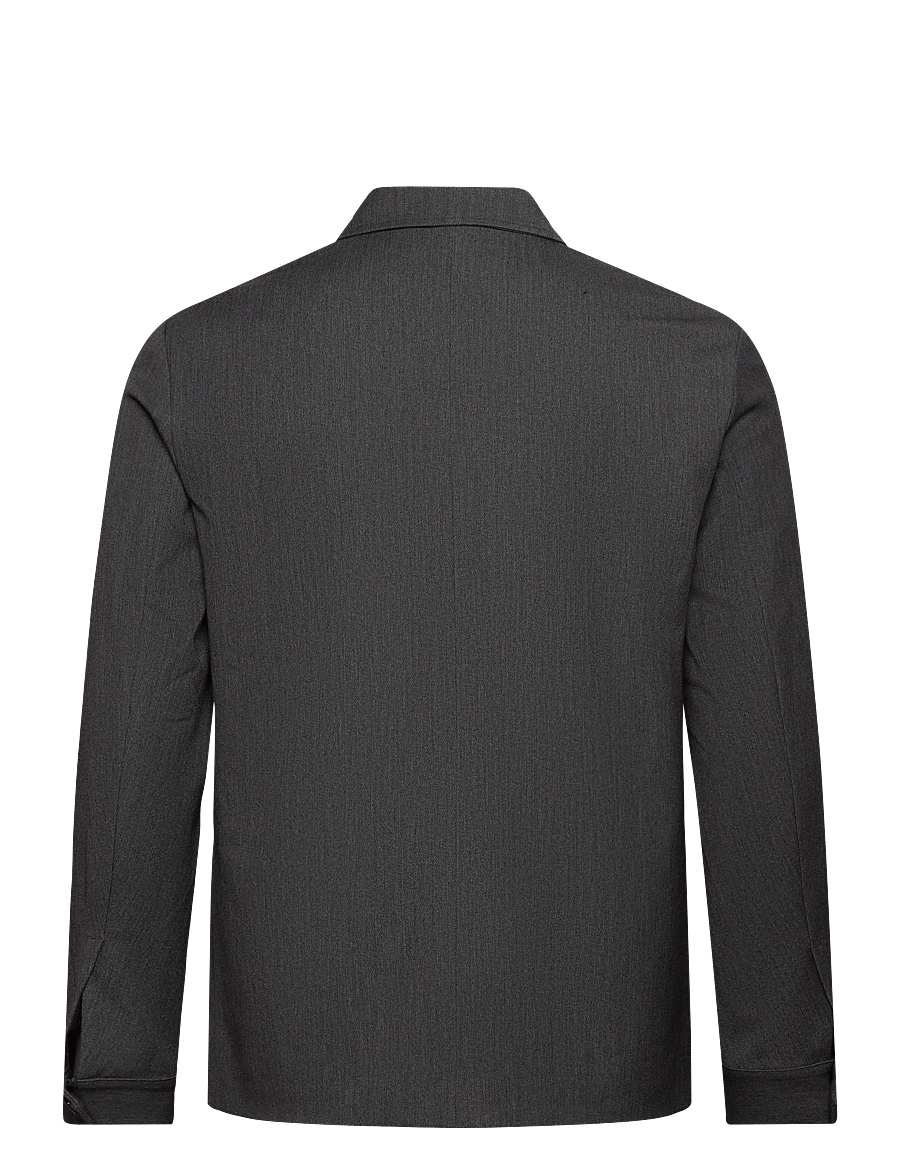 Mos Mosh Gallery - MMGConor Twill Jacket - kevättakit - grey melange - 1