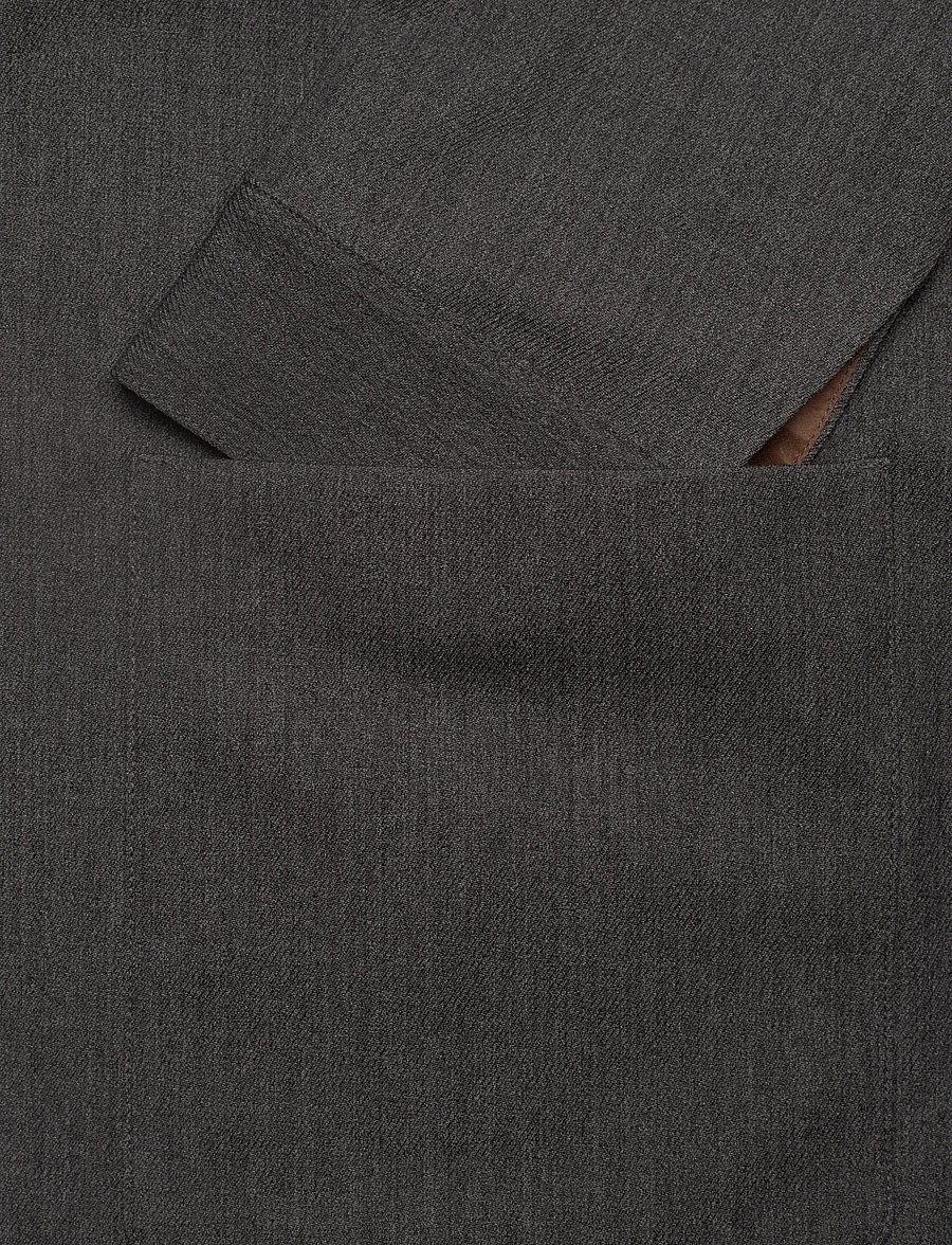 Mos Mosh Gallery - MMGConor Twill Jacket - kevättakit - grey melange - 3