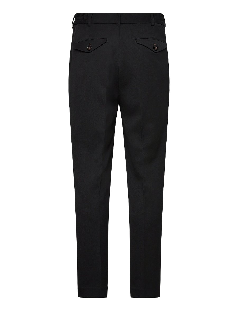 Mos Mosh Gallery - MMGConor Twill Pant - casual byxor - black - 1