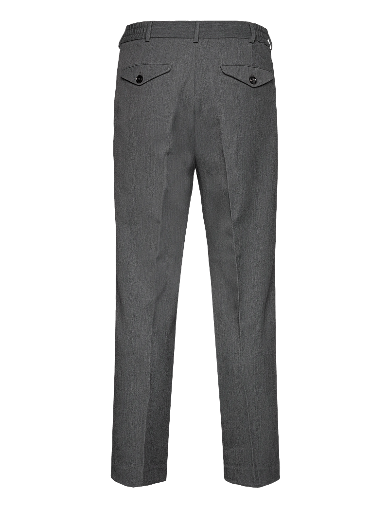 Mos Mosh Gallery - MMGConor Twill Pant - casual bukser - grey melange - 1