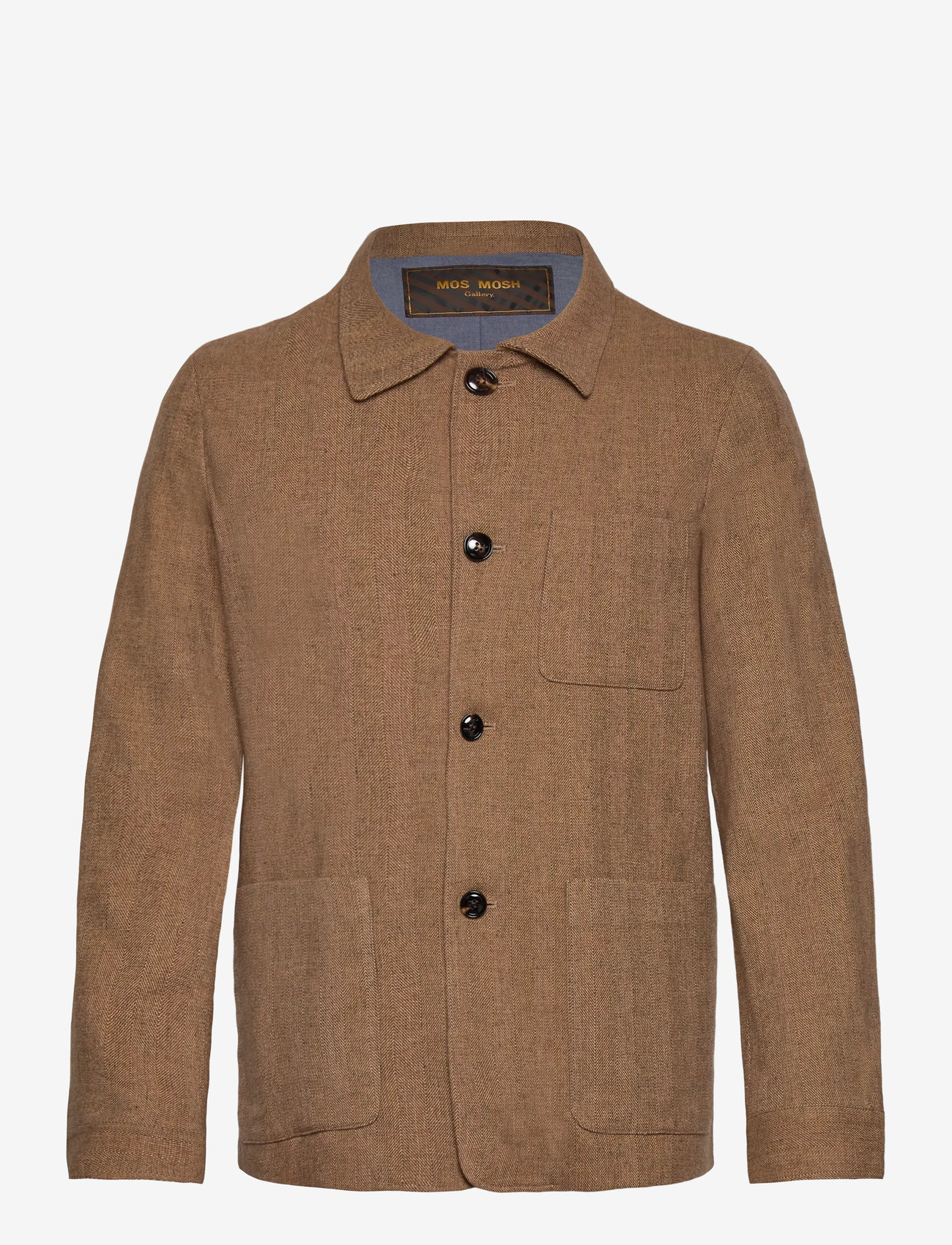 Mos Mosh Gallery - MMGConor Herringbone Jacket - jassen - ermine - 0