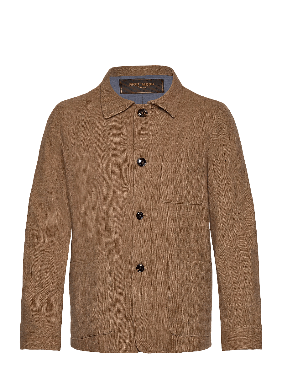 Mos Mosh Gallery - MMGConor Herringbone Jacket - ermine - 0
