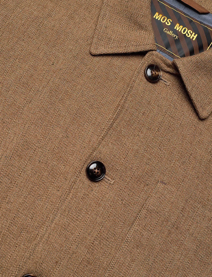 Mos Mosh Gallery - MMGConor Herringbone Jacket - ermine - 2