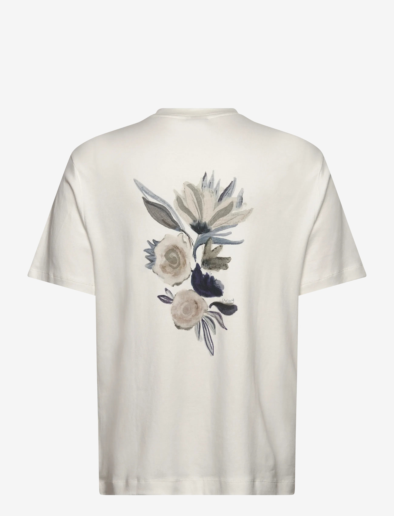 Mos Mosh Gallery - MMGHaiku SS Tee - kortærmede t-shirts - marshmallow - 1