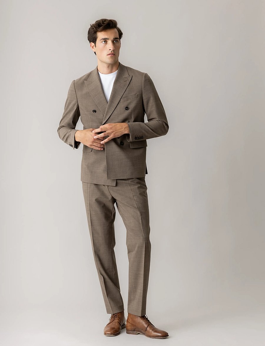 Mos Mosh Gallery - MMGJones Dynamic Luxe Pant - freizeithosen - falcon - 0