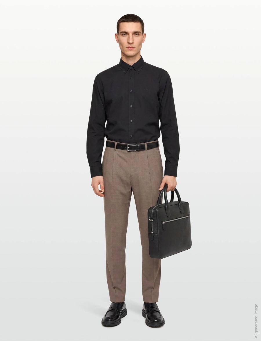 Mos Mosh Gallery - MMGJones Dynamic Luxe Pant - rennot housut - falcon - 0