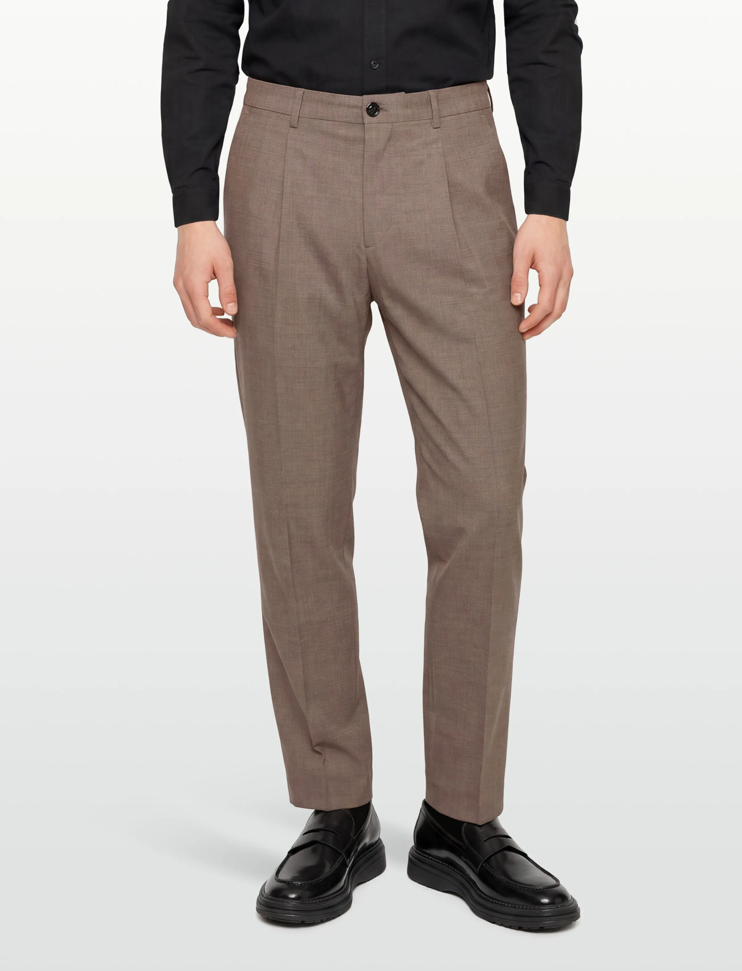 Mos Mosh Gallery - MMGJones Dynamic Luxe Pant - casual byxor - falcon - 3
