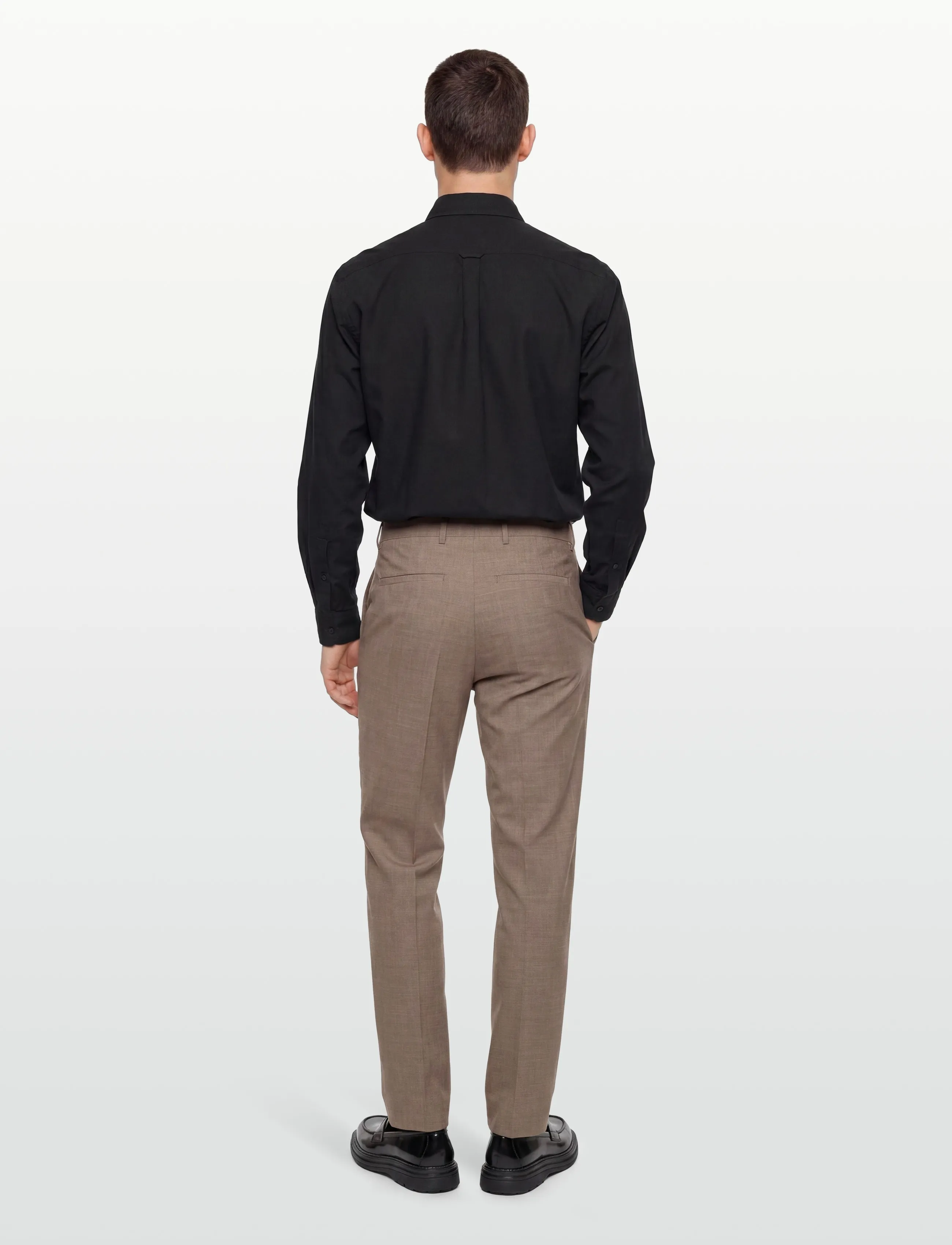Mos Mosh Gallery - MMGJones Dynamic Luxe Pant - casual byxor - falcon - 4