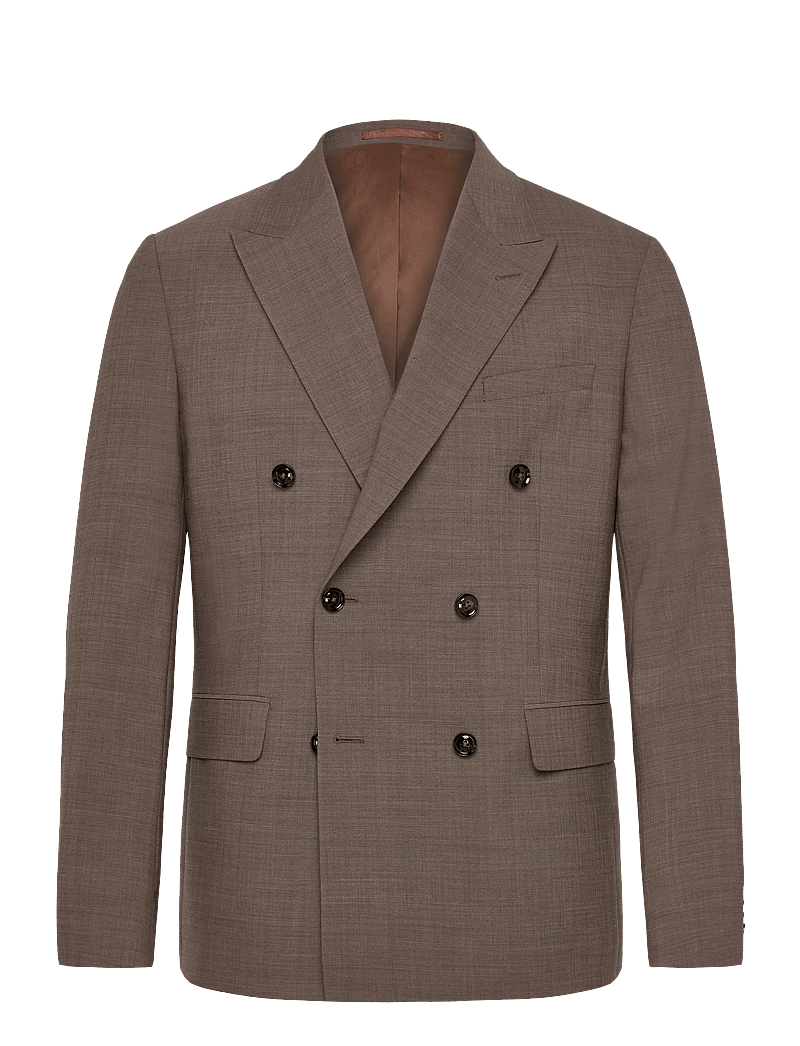 Mos Mosh Gallery - MMGLui Dynamic Luxe DB Blazer - double breasted blazers - falcon - 0