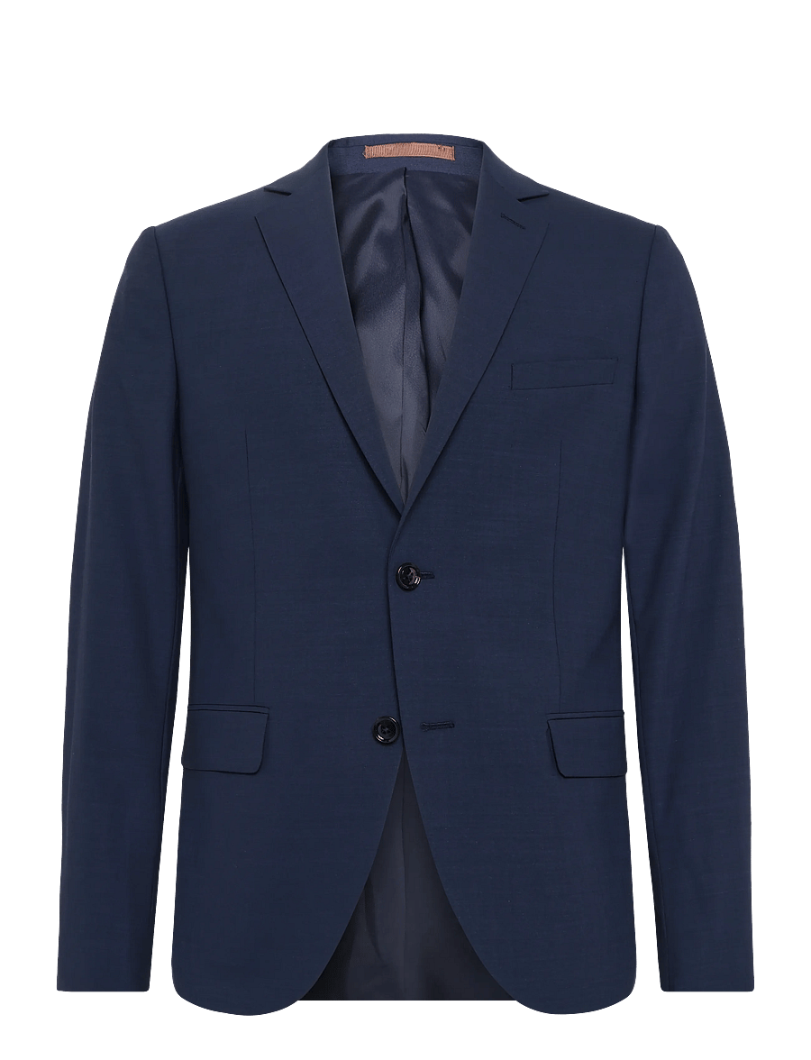 Mos Mosh Gallery - MMGJames Dynamic Luxe Blazer - enkelknäppta kavajer - navy - 1