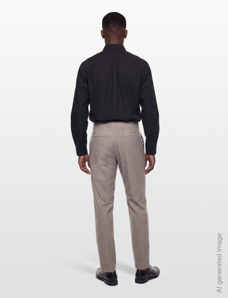 Mos Mosh Gallery - MMGHugh Dynamic Luxe Pant - casual byxor - falcon - 4