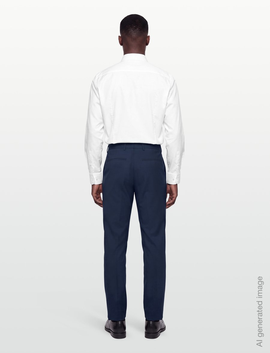Mos Mosh Gallery - MMGHugh Dynamic Luxe Pant - casual trousers - navy - 4