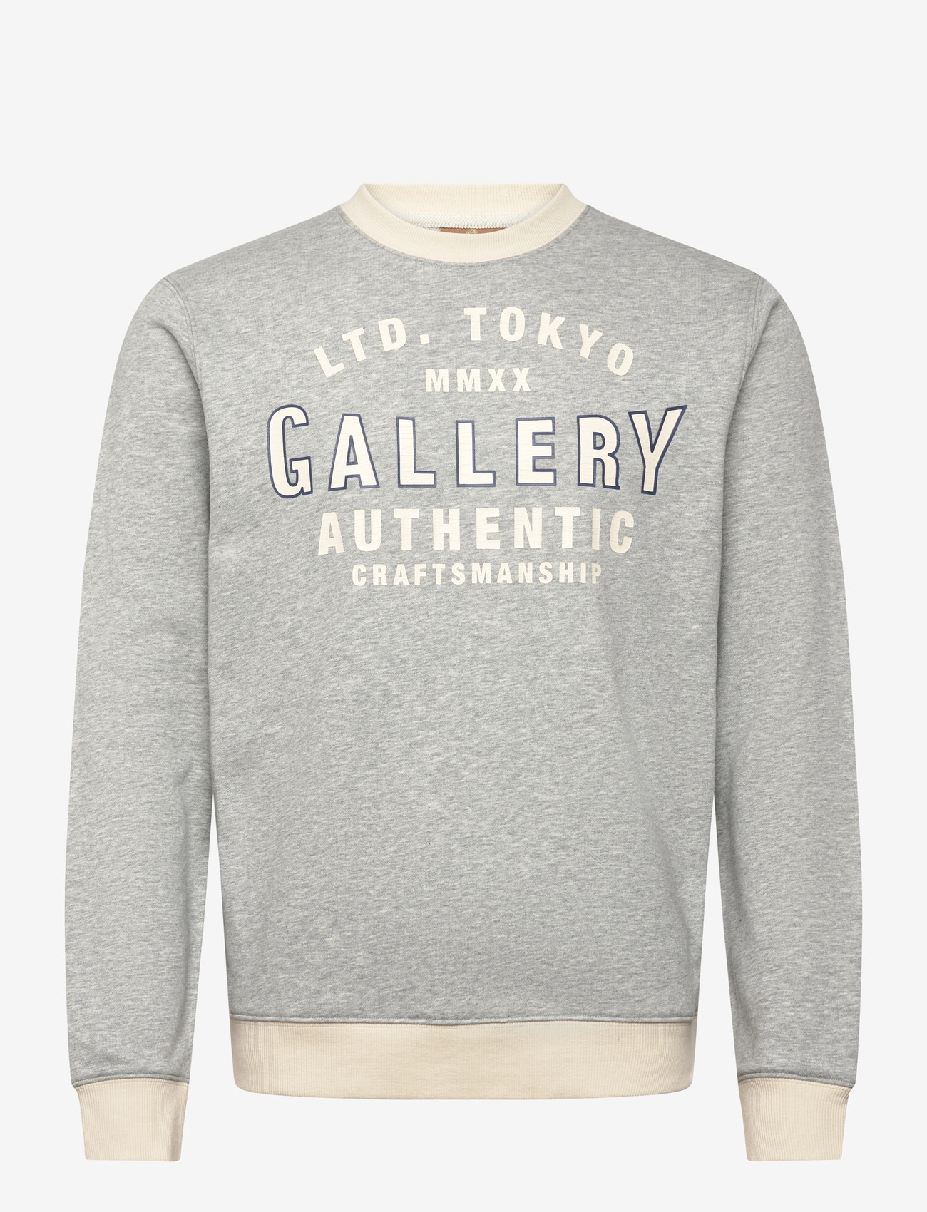 Mos Mosh Gallery - MMGTokio Sweatshirt - grey melange - 0