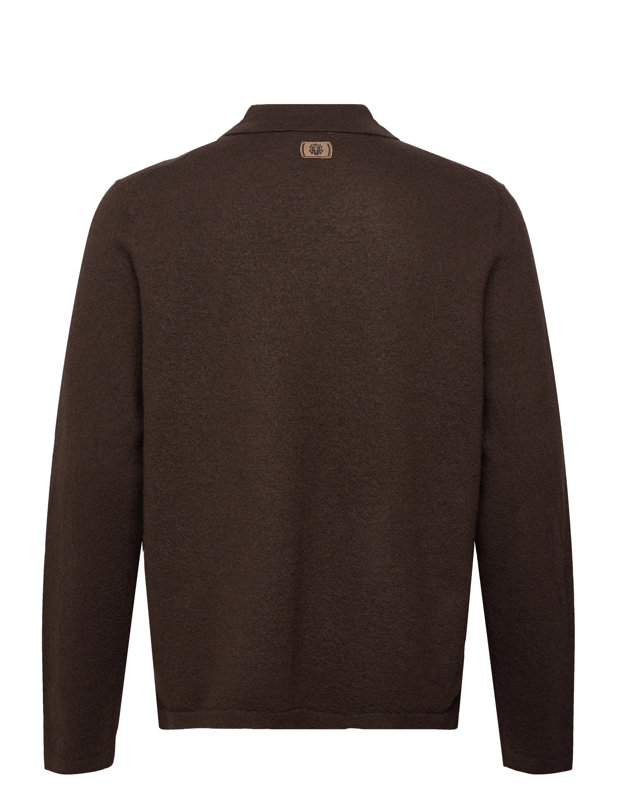 Mos Mosh Gallery - MMGRyan Boil Zip Polo Pullover - pullover mit halbem reißverschluss - chocolate brown - 1
