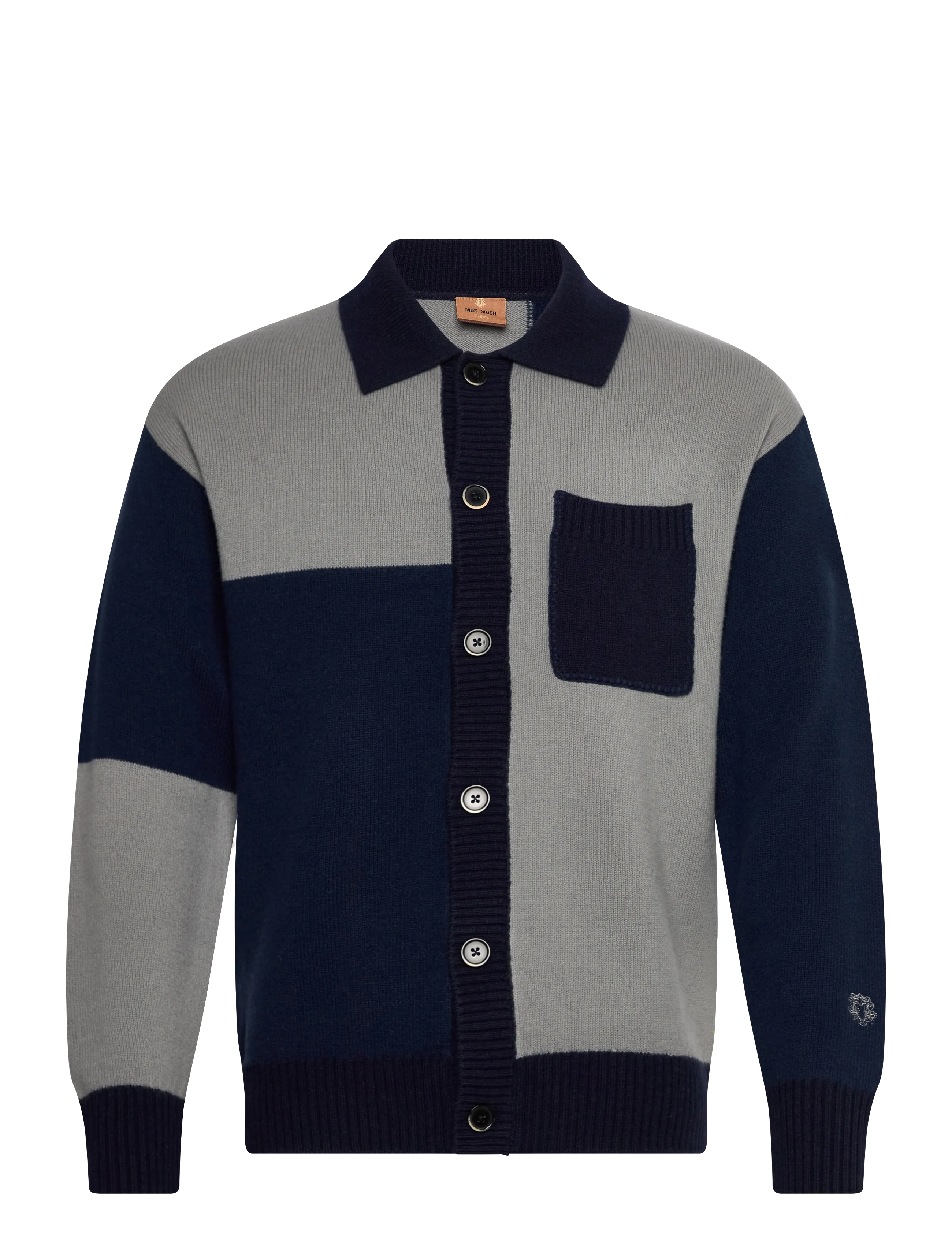 MMGPatch Knit Cardigan - GREY