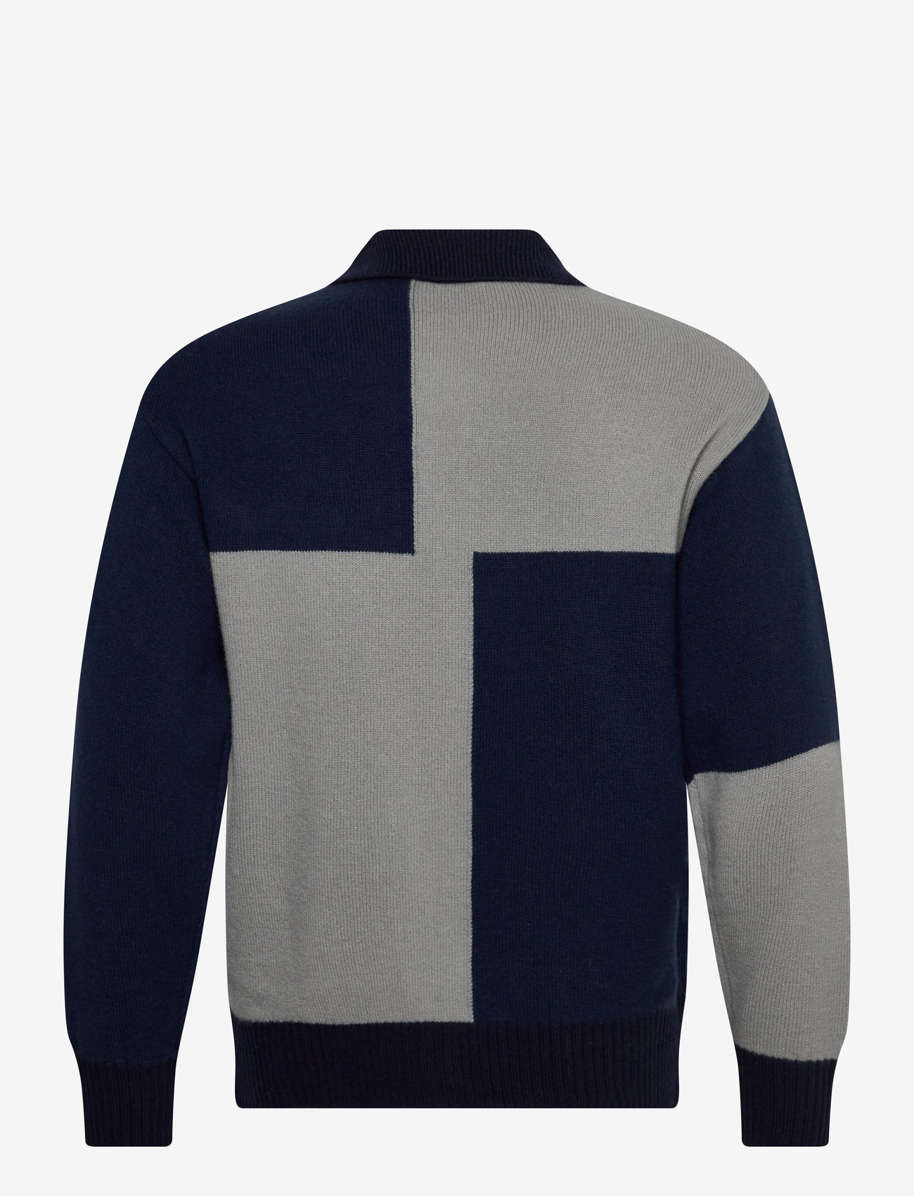 Mos Mosh Gallery - MMGPatch Knit Cardigan - grey - 1