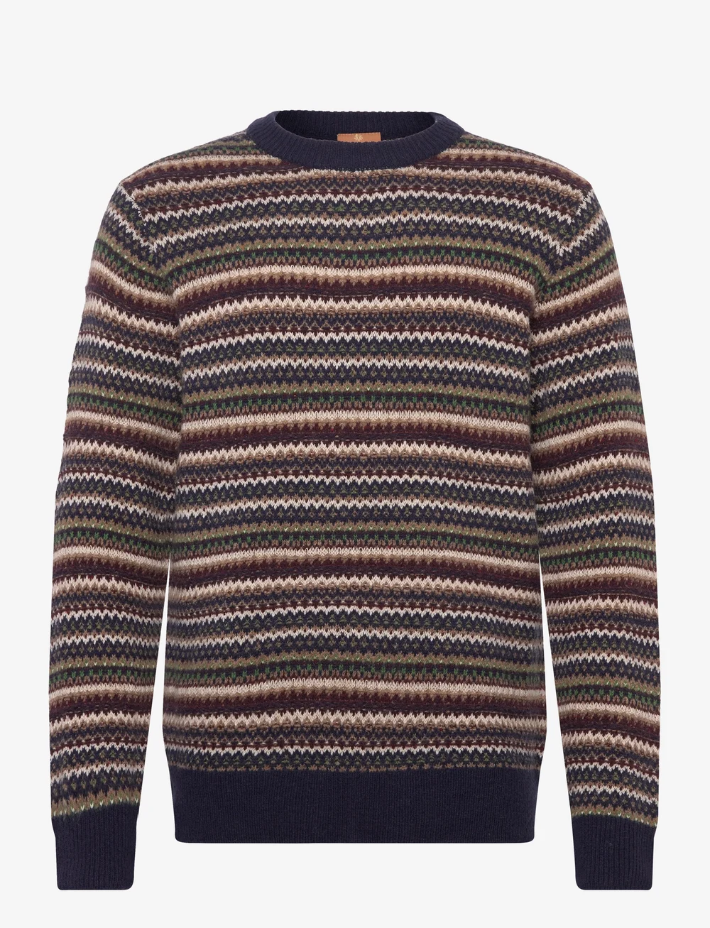 Mos Mosh Gallery - MMGLaporte Ice Pullover - rund hals - total eclipse - 0