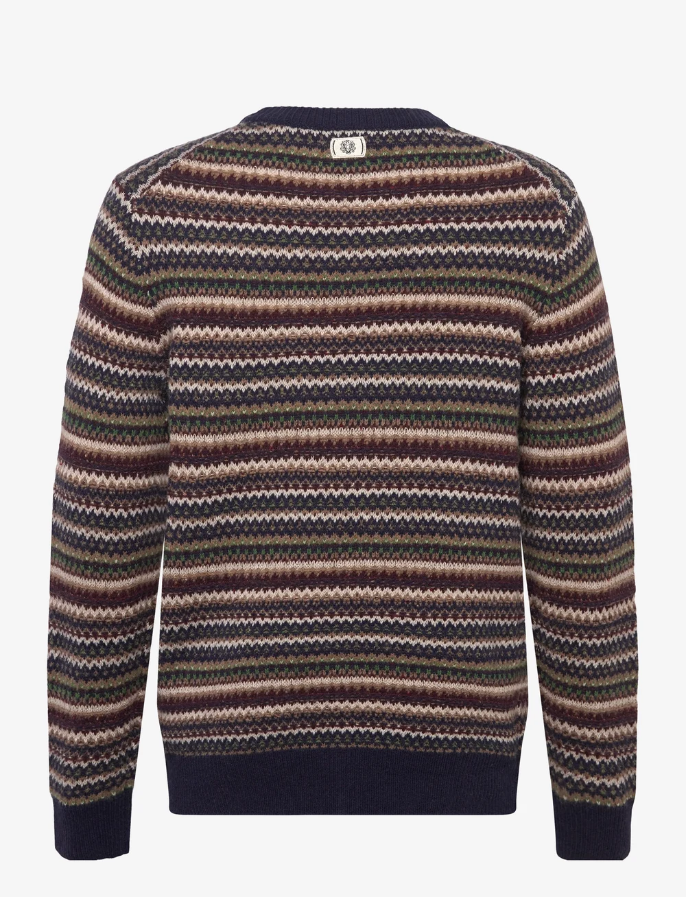 Mos Mosh Gallery - MMGLaporte Ice Pullover - rund hals - total eclipse - 1