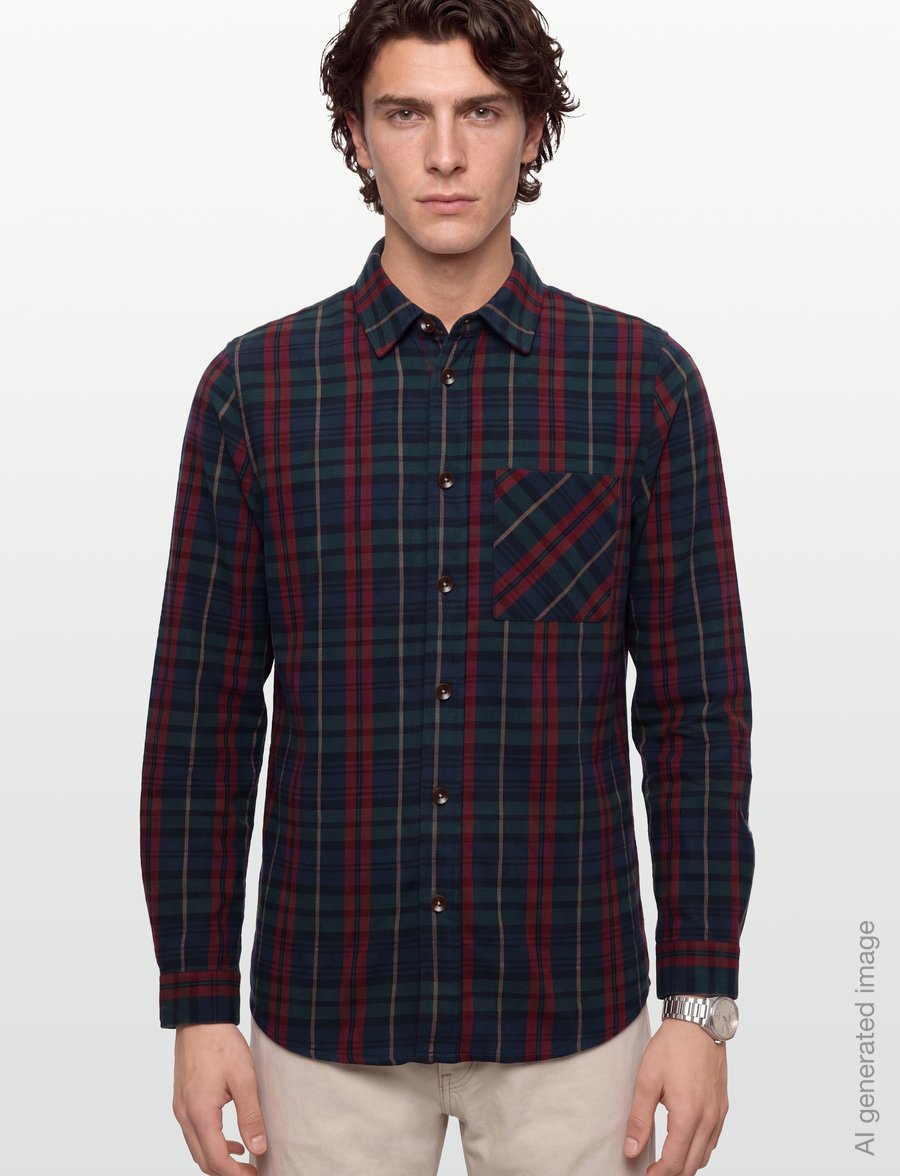 Mos Mosh Gallery - MMGDavid Hang Overshirt - shop by occasion - burnt russet - 3