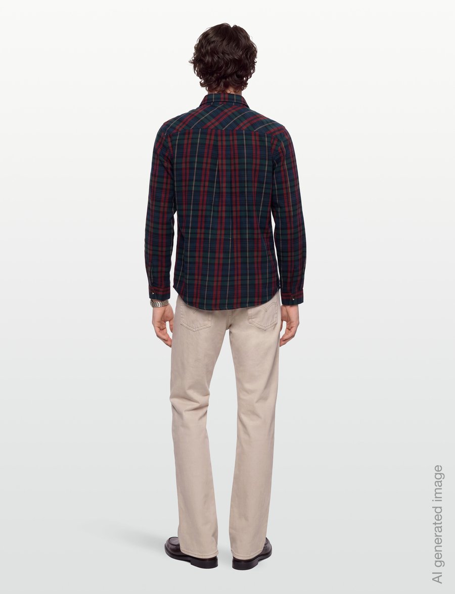 Mos Mosh Gallery - MMGDavid Hang Overshirt - shop by occasion - burnt russet - 4
