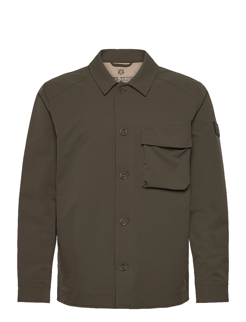 Mos Mosh Gallery - MMGComan Milo Jacket - sügisjakid - dk army green - 0