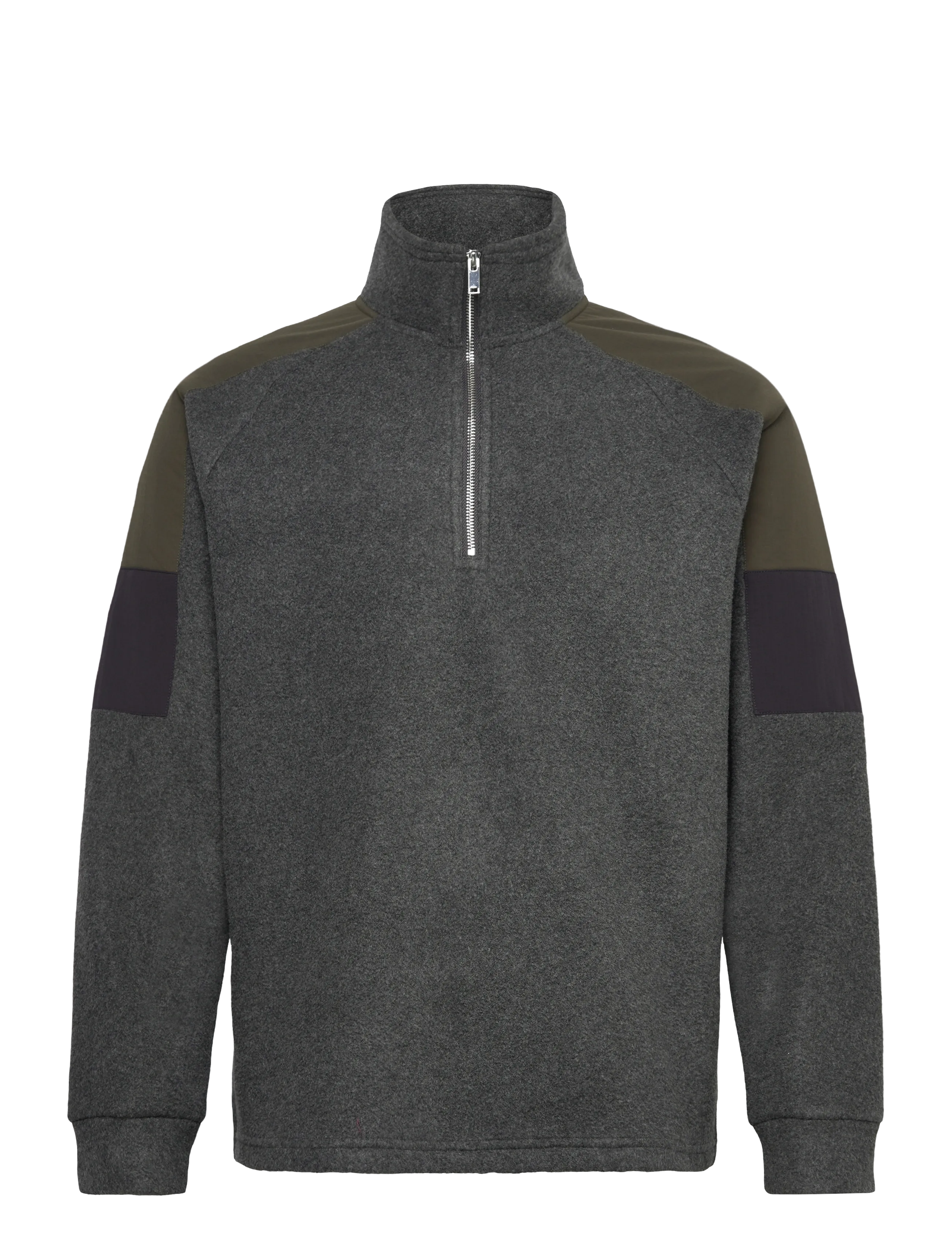 Mos Mosh Gallery Mmgchan Fleece Pullover, XL, Grey, Sweatshirts & Hoodies > Fleeces, Herre