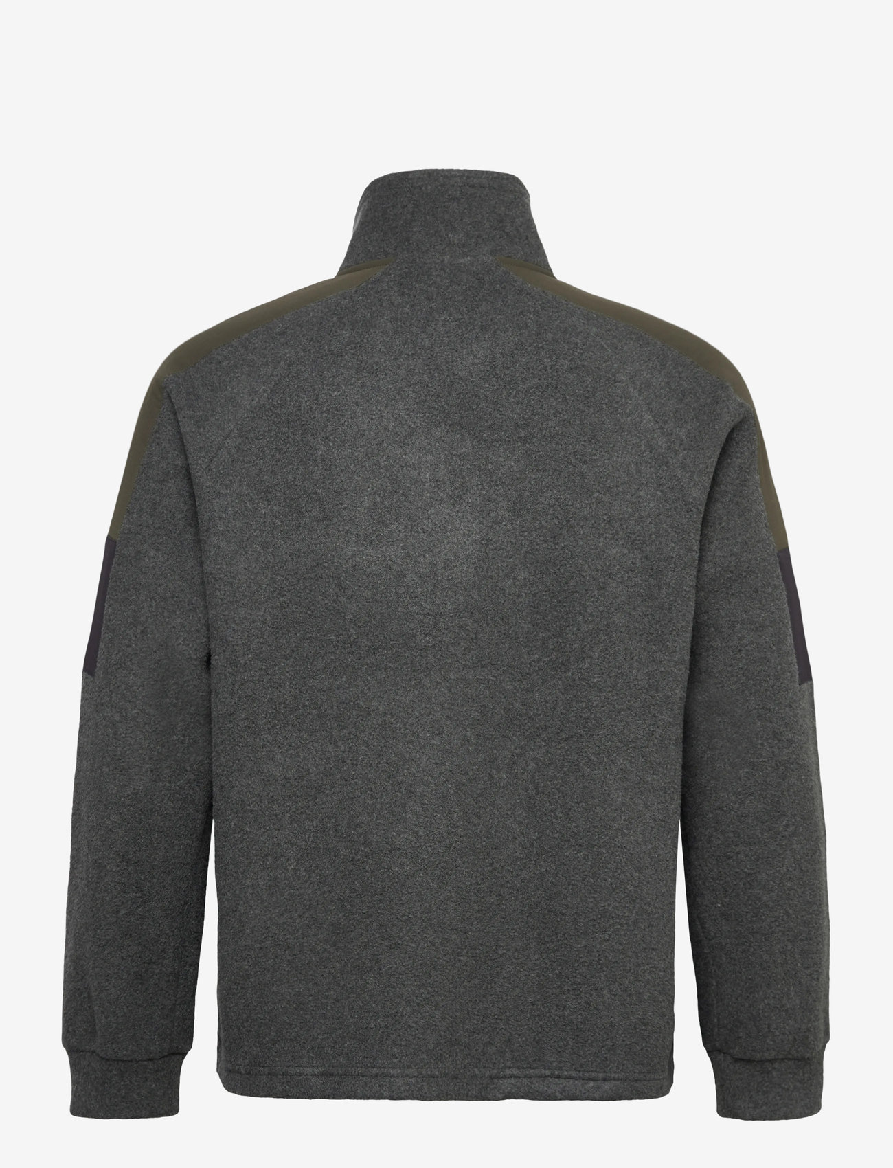 Mos Mosh Gallery - MMGChan Fleece Pullover - teddytröjor - dark grey melange - 1