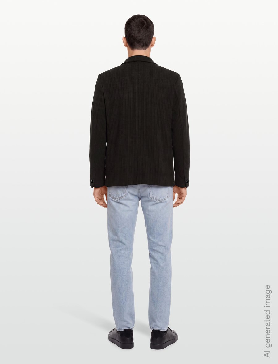 Mos Mosh Gallery - MMGAustin Knit Overshirt - Überhemden - black coffee - 4