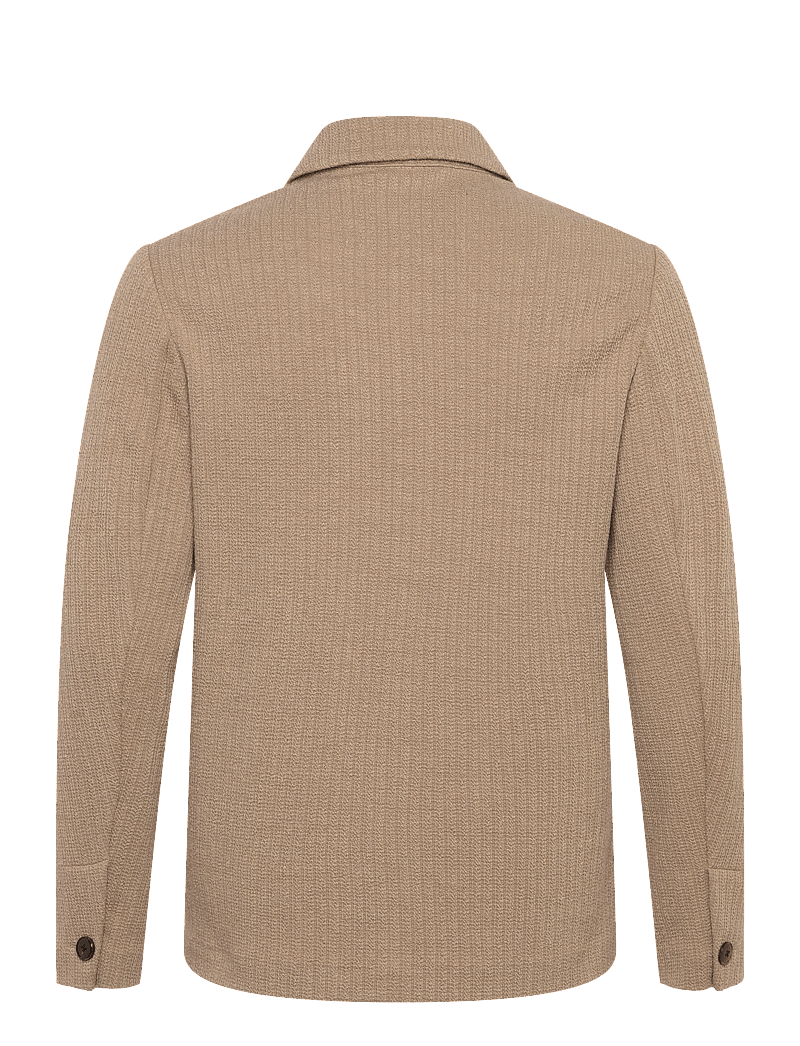 Mos Mosh Gallery - MMGAustin Knit Overshirt - nach anlass kaufen - dune - 1