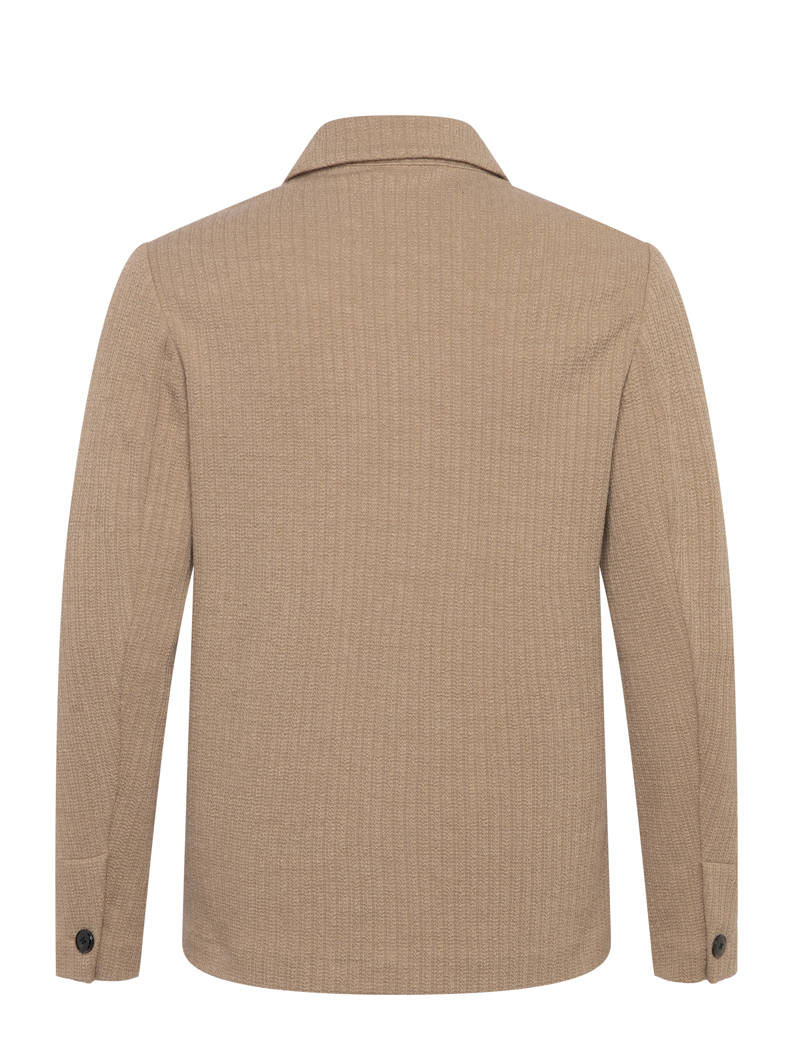 Mos Mosh Gallery - MMGAustin Knit Overshirt - prekės kiekvienai progai - dune - 2