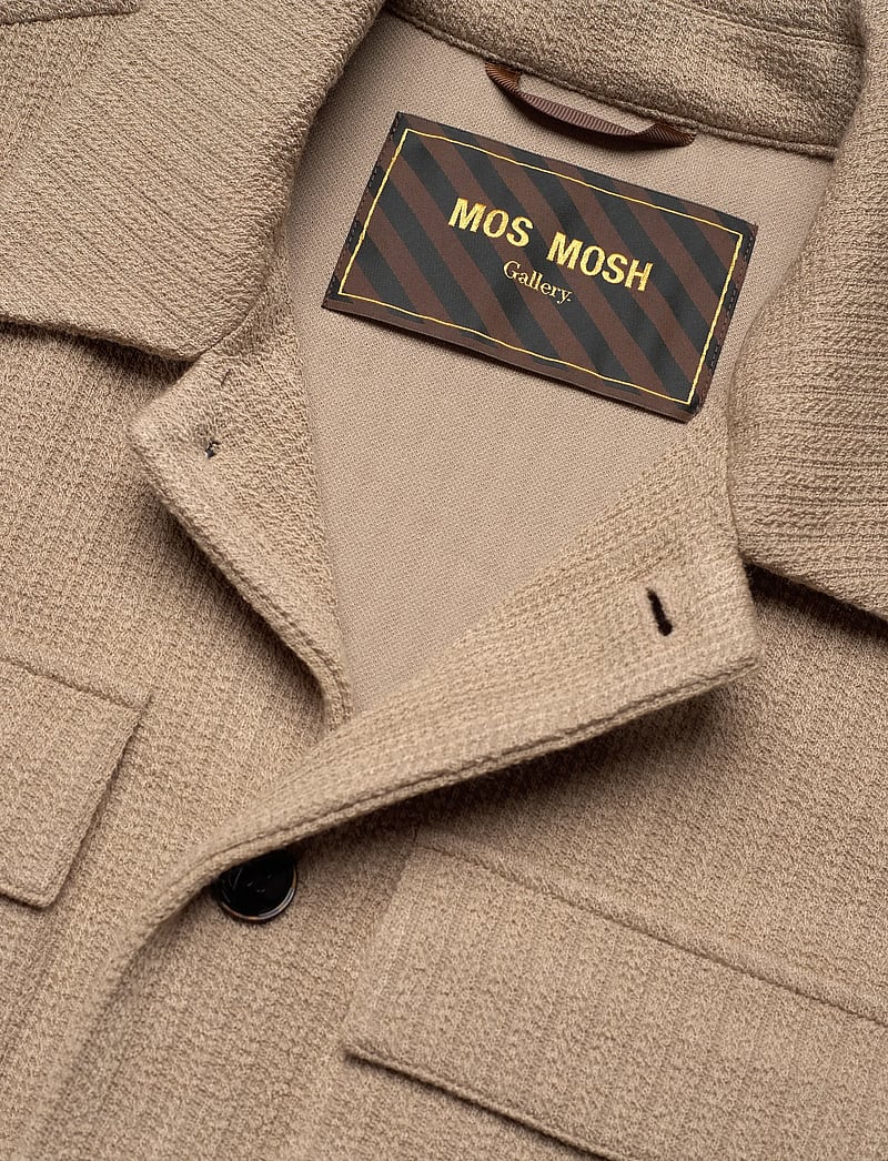 Mos Mosh Gallery - MMGAustin Knit Overshirt - nach anlass kaufen - dune - 2