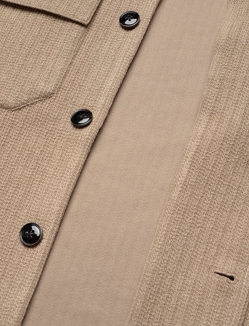 Mos Mosh Gallery - MMGAustin Knit Overshirt - nach anlass kaufen - dune - 3