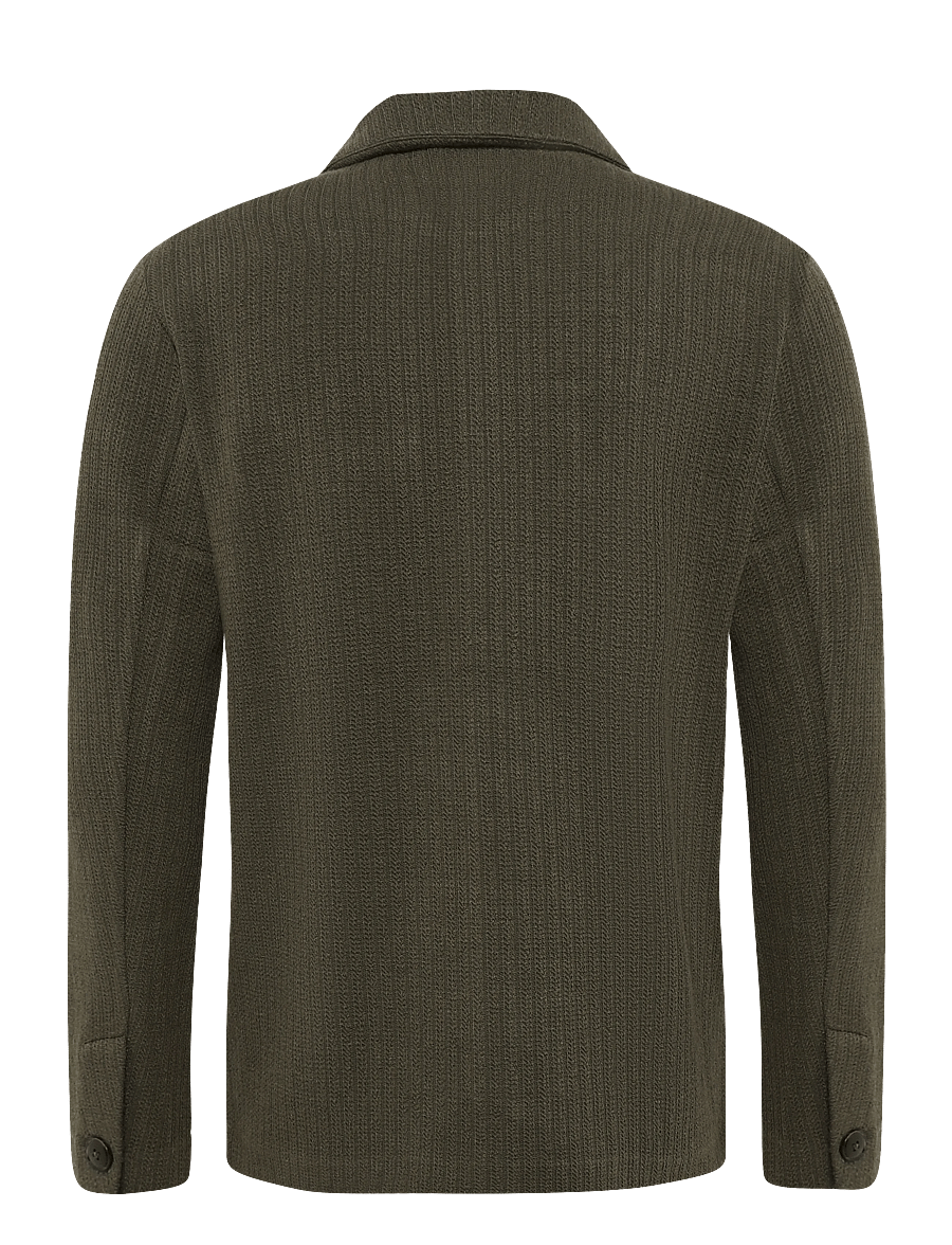 Mos Mosh Gallery - MMGAustin Knit Overshirt - shop by occasion - grape leaf - 1