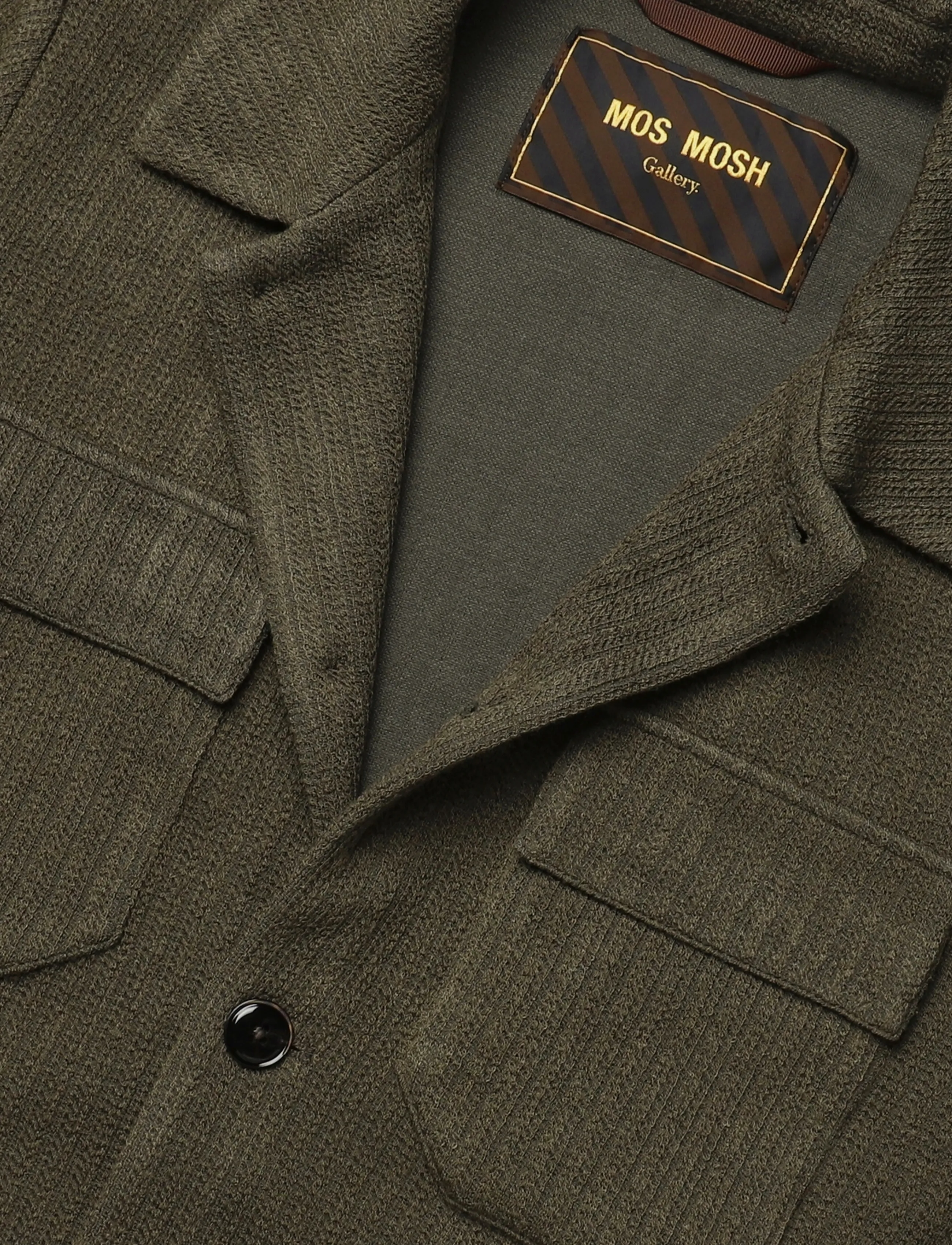 Mos Mosh Gallery - MMGAustin Knit Overshirt - shop by occasion - grape leaf - 2