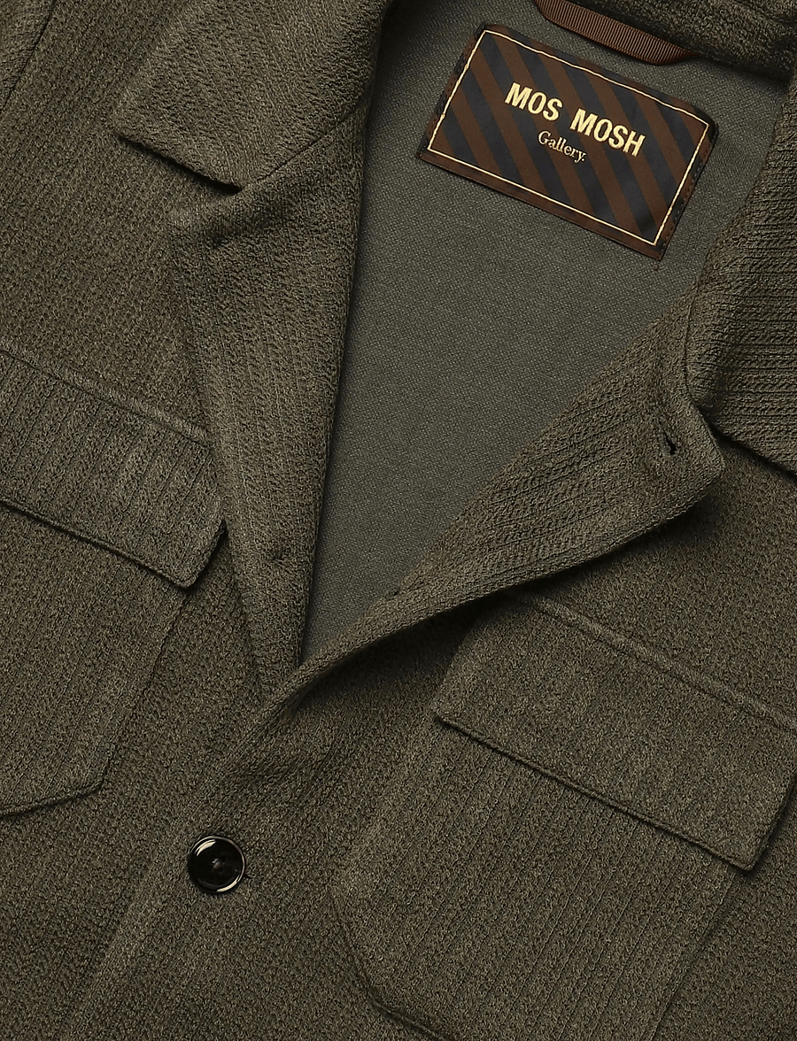 Mos Mosh Gallery - MMGAustin Knit Overshirt - shop by occasion - grape leaf - 2
