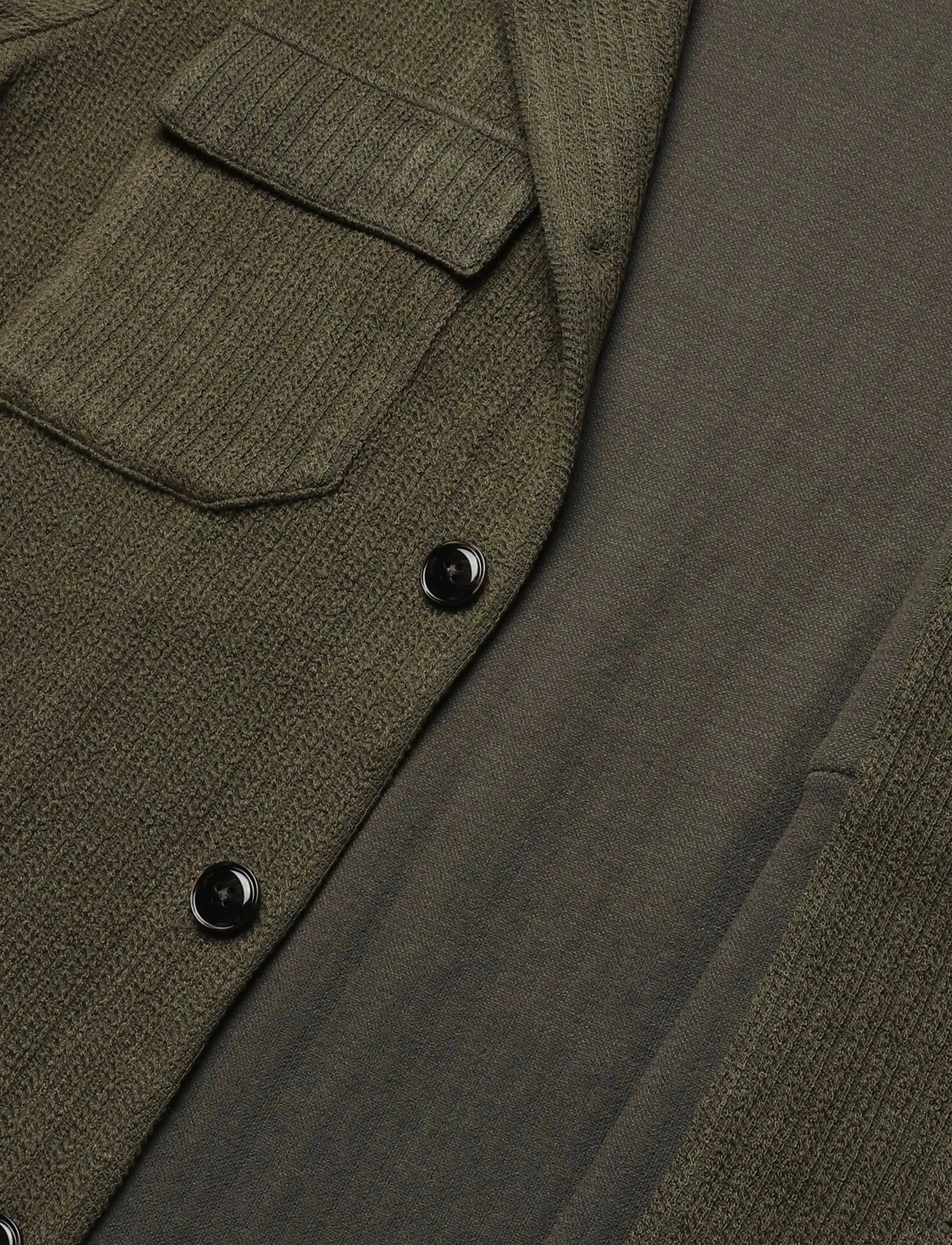 Mos Mosh Gallery - MMGAustin Knit Overshirt - shop by occasion - grape leaf - 3