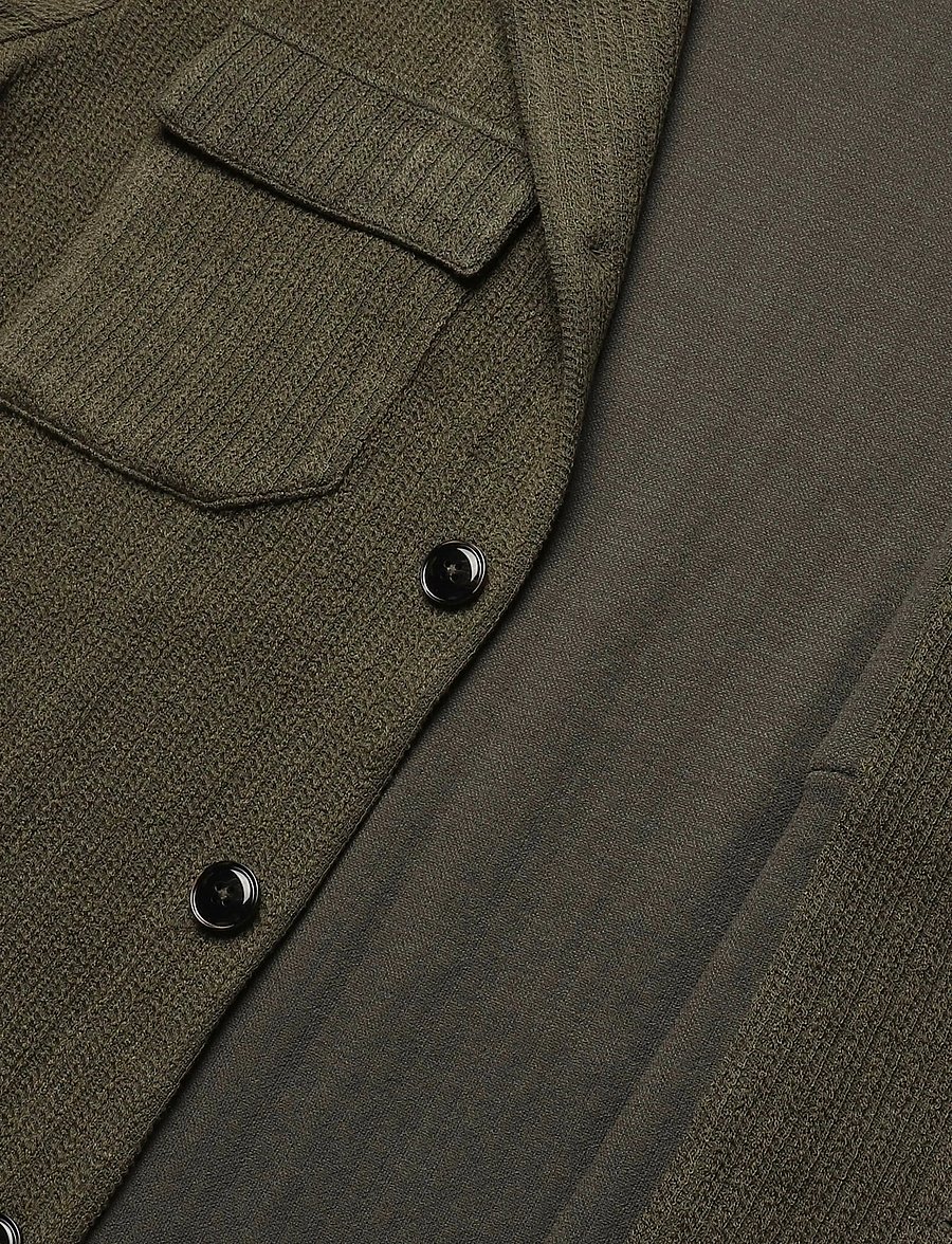 Mos Mosh Gallery - MMGAustin Knit Overshirt - shop by occasion - grape leaf - 3
