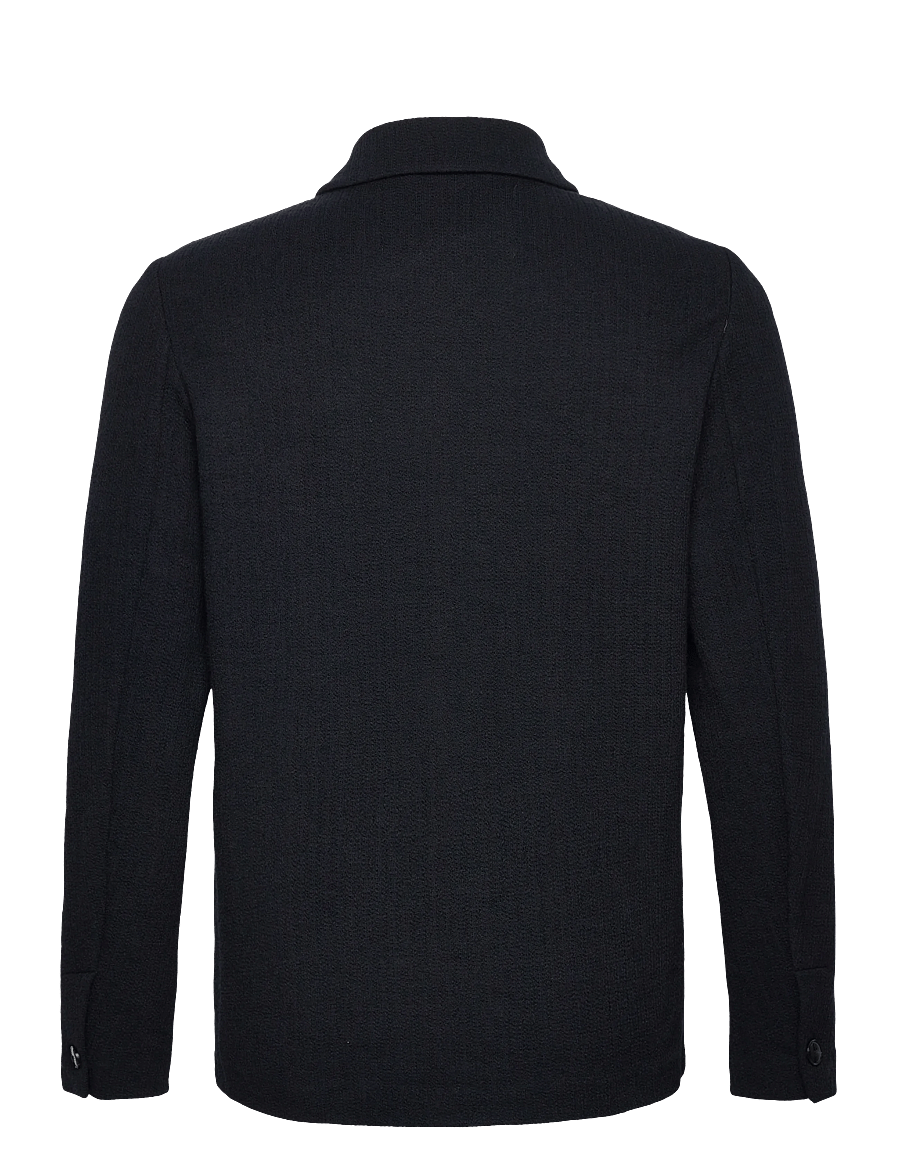 Mos Mosh Gallery - MMGAustin Knit Overshirt - osta olukorra järgi - navy - 1