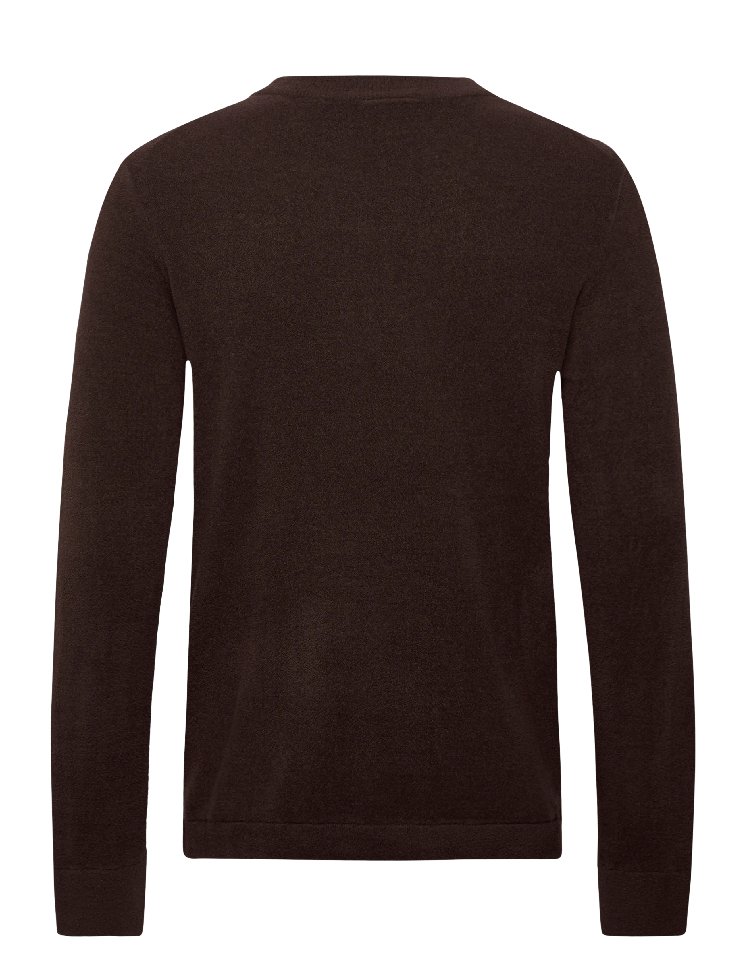 Mos Mosh Gallery - MMGKyle Bouclé Pullover - tavalised kudumid - chocolate brown - 1