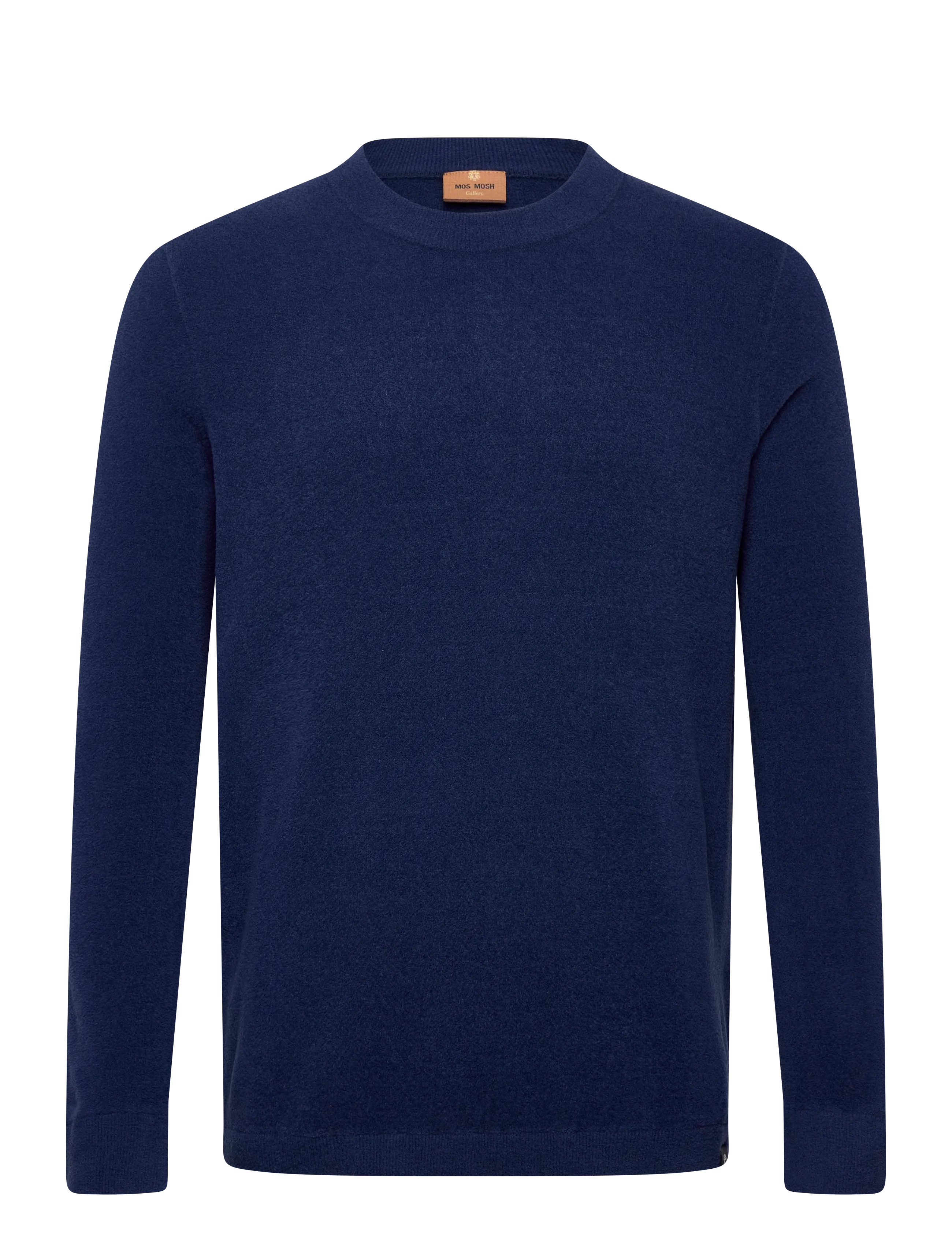 Mos Mosh Gallery MMGKyle Bouclé Pullover - Rundhals - SODALITE BLUE / navy