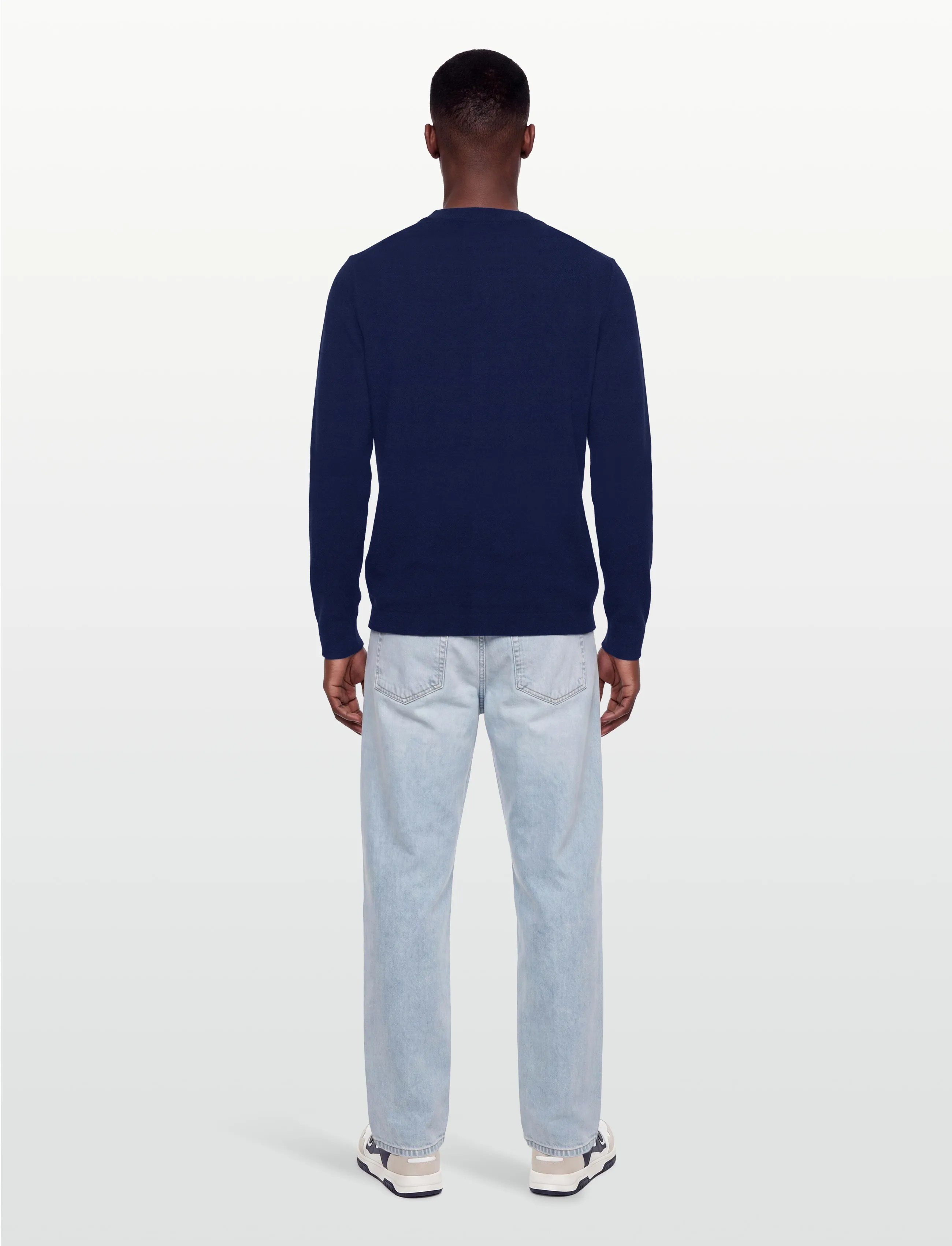 Mos Mosh Gallery - MMGKyle Bouclé Pullover - rund hals - sodalite blue - 4