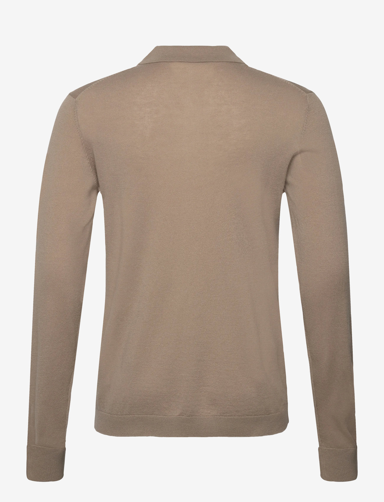 Mos Mosh Gallery - MMGAdam Soft LS Polo Knit - herbstliche kleidung - aluminum - 1