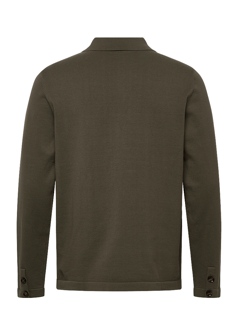 Mos Mosh Gallery - MMGConway Knit Jacket - frühlingsjacken - grape leaf - 1