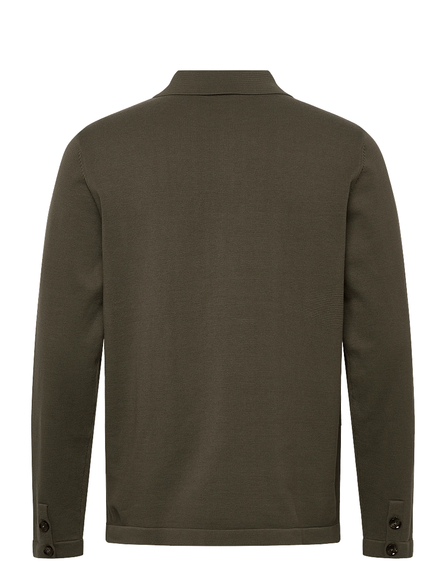 Mos Mosh Gallery - MMGConway Knit Jacket - frühlingsjacken - grape leaf - 1