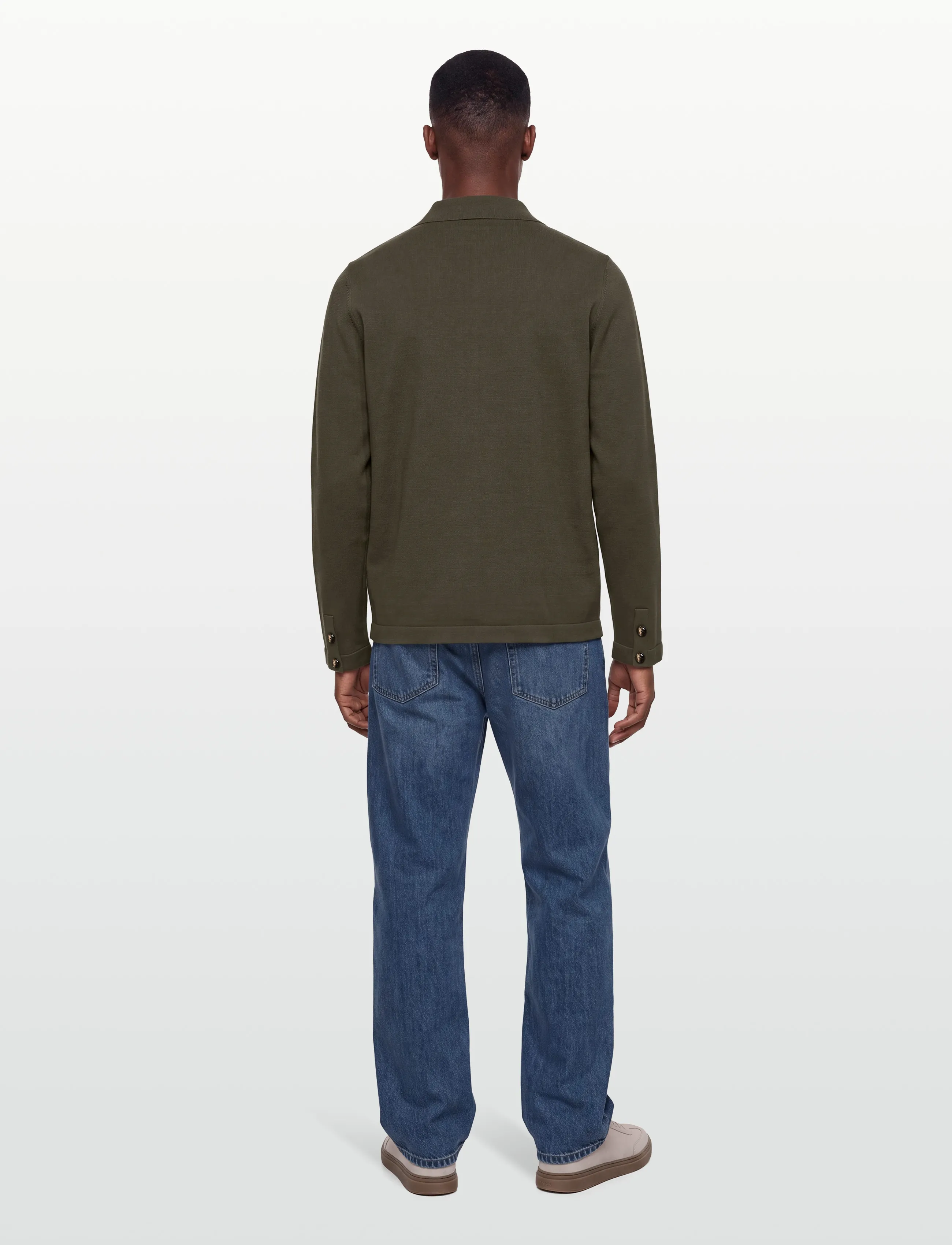 Mos Mosh Gallery - MMGConway Knit Jacket - spring jackets - grape leaf - 4