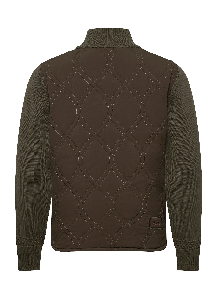 Mos Mosh Gallery - MMGAlonso Zip Cardigan - cardigans - grape leaf - 1